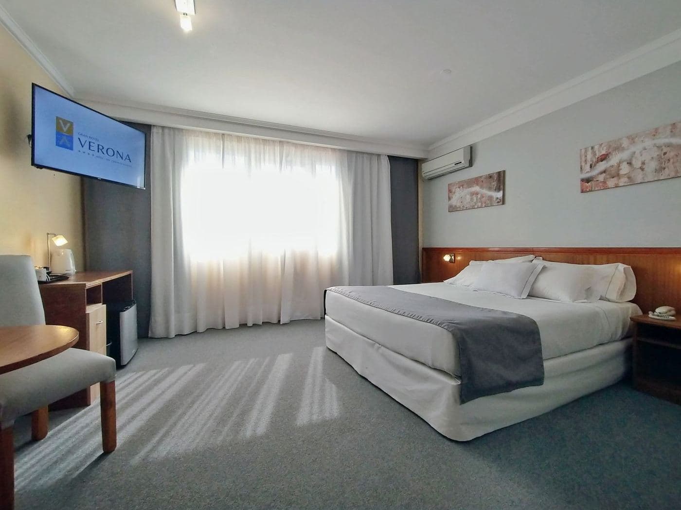 Habitación doble superior del Gran Hotel Verona