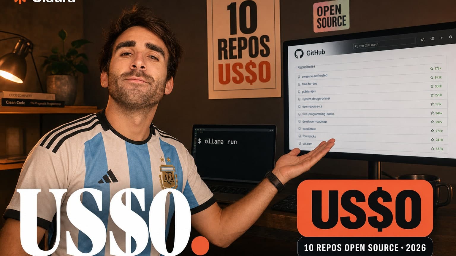 10 repos de GitHub que reemplazan apps pagas (y salen US$0)