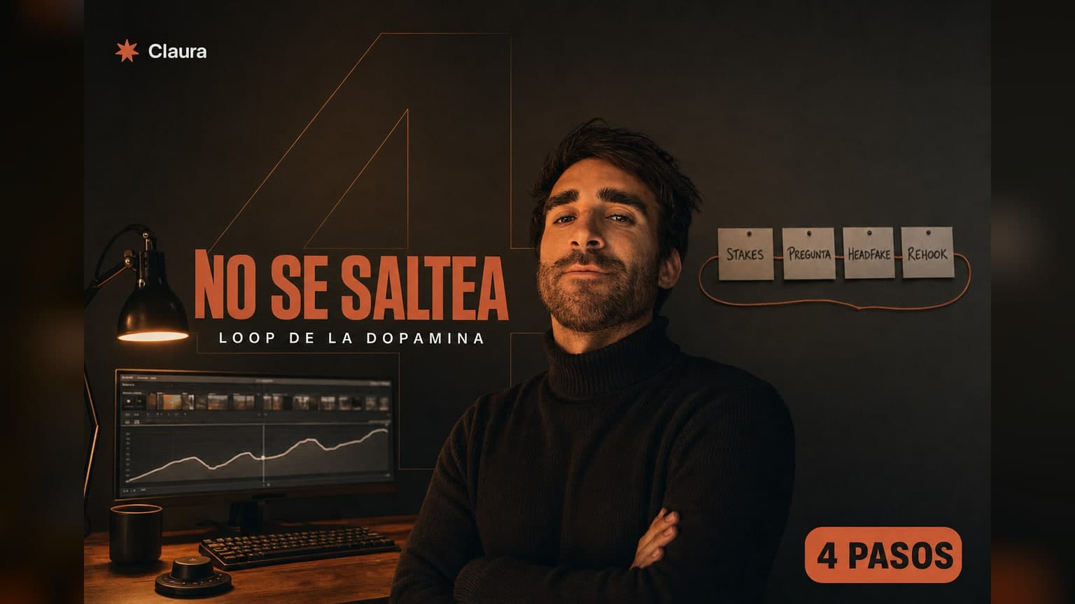 4 pasos para videos que no se puedan saltear (loop de la dopamina)
