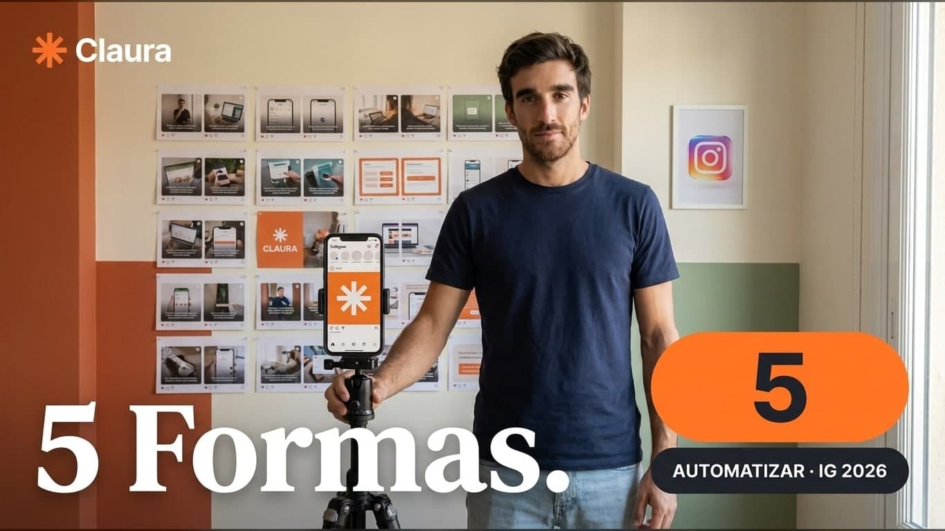 5 formas de automatizar carruseles de Instagram en 2026