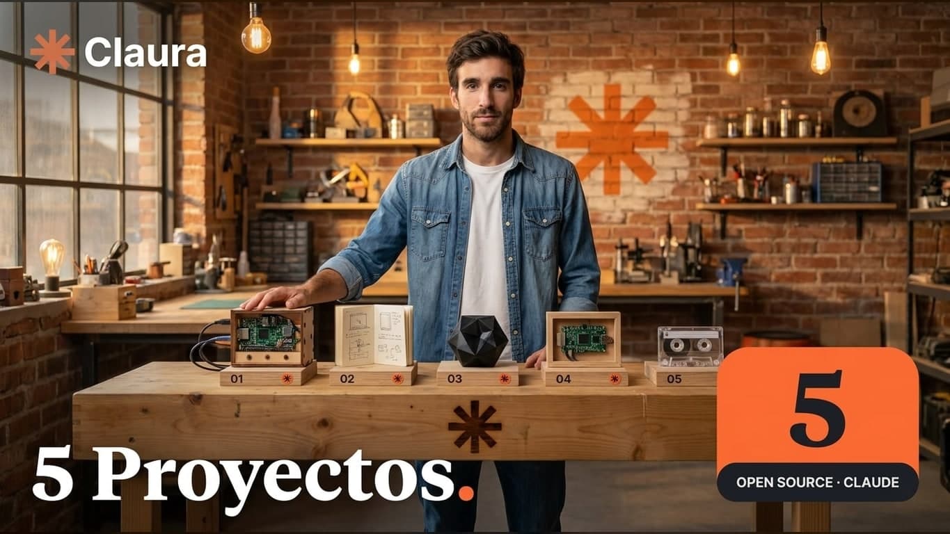 5 proyectos gratis para mejorar Claude que nadie está usando