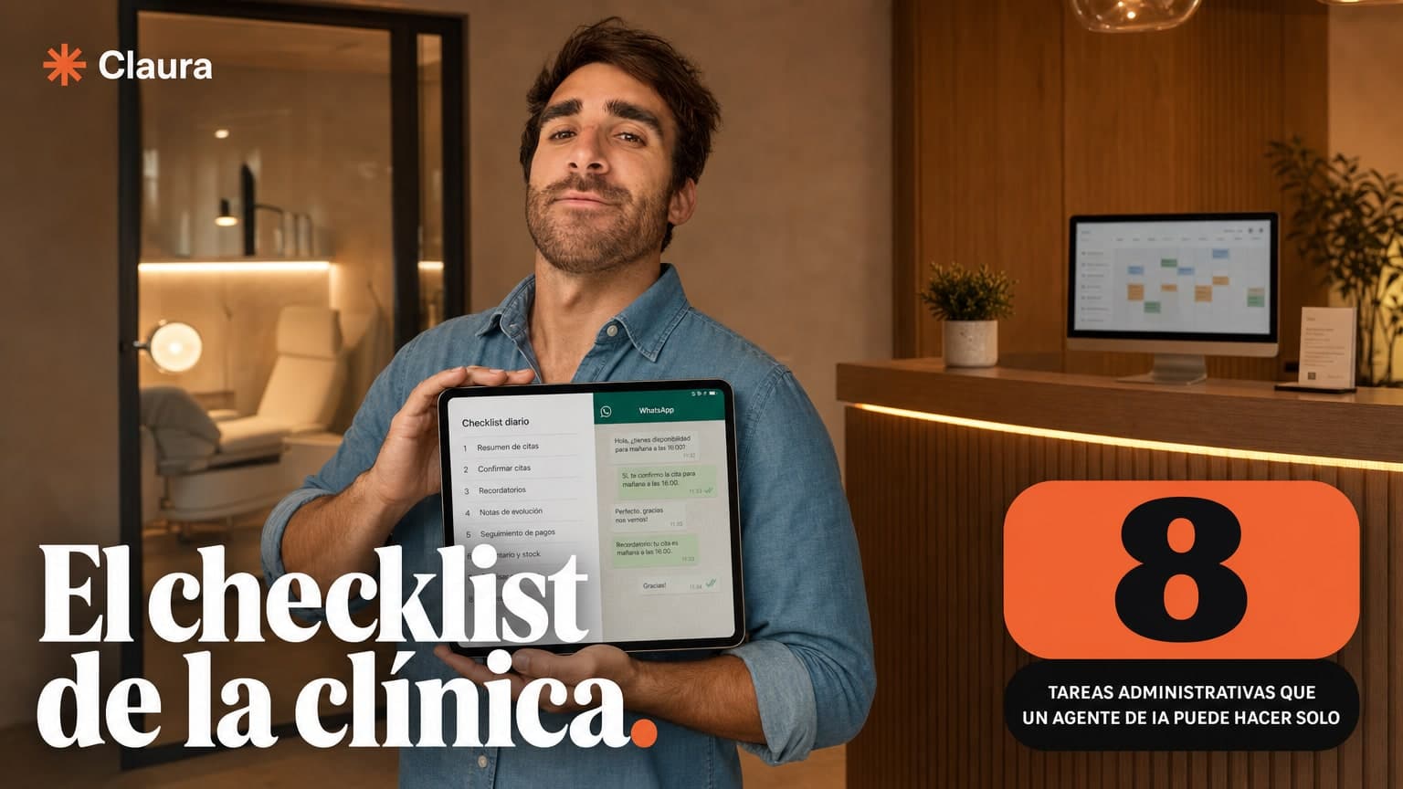8 cosas para automatizar en tu clínica estética con IA