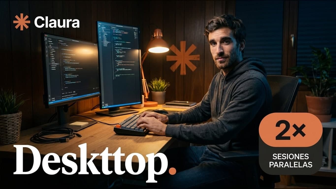 Claude Code Desktop redesign: sesiones paralelas y sidebar nuevo