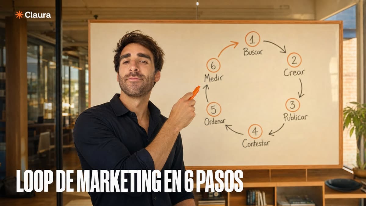 Loop de marketing en 6 pasos: cómo armarlo sin herramientas sueltas