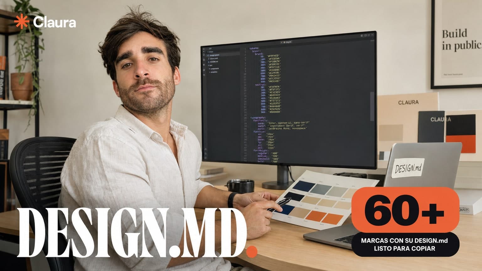 Cómo crear un archivo DESIGN.md para tu marca