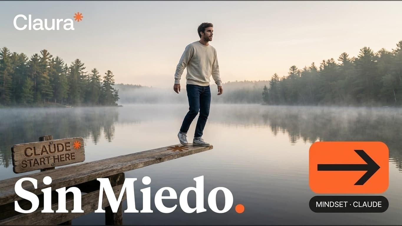 Cómo empezar con Claude sin miedo, guía mindset