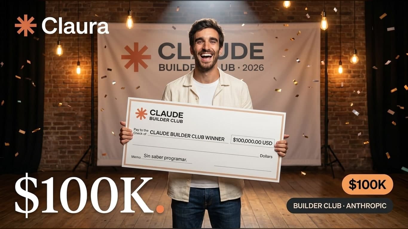 Cómo ganar el Claude Builder Club y $100K sin saber programar