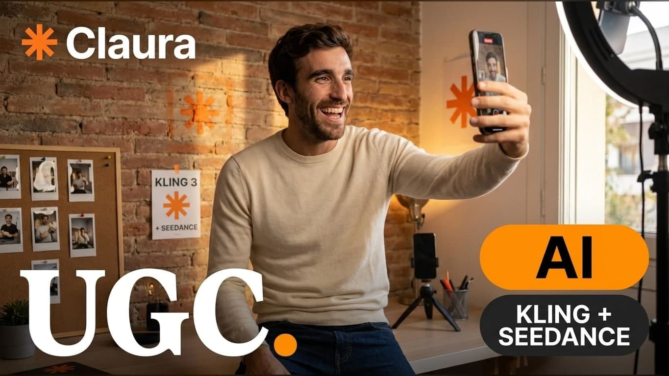 Cómo hacer videos UGC con Kling 3 y Seedance
