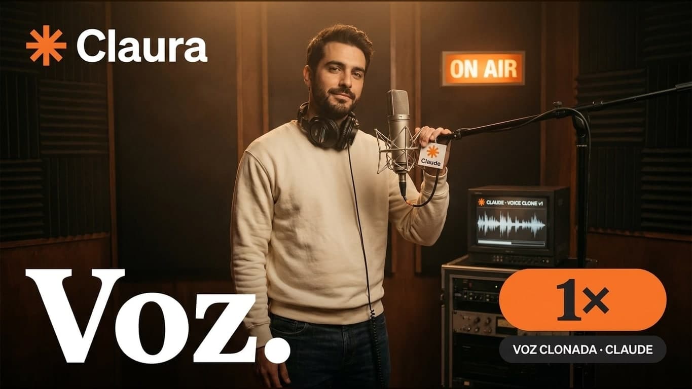 Cómo hacer videos virales clonando tu voz con Claude