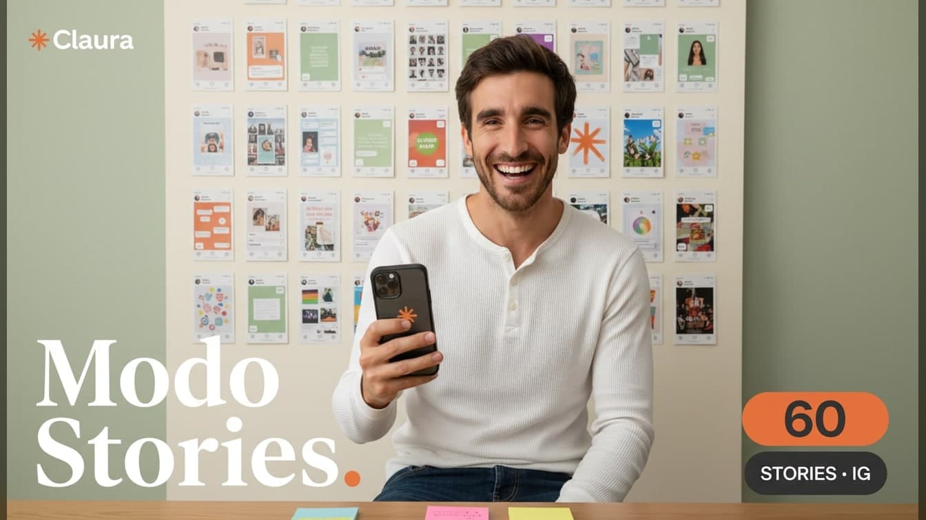 Cómo planificar 60 stories de Instagram con Claude en 1 hora