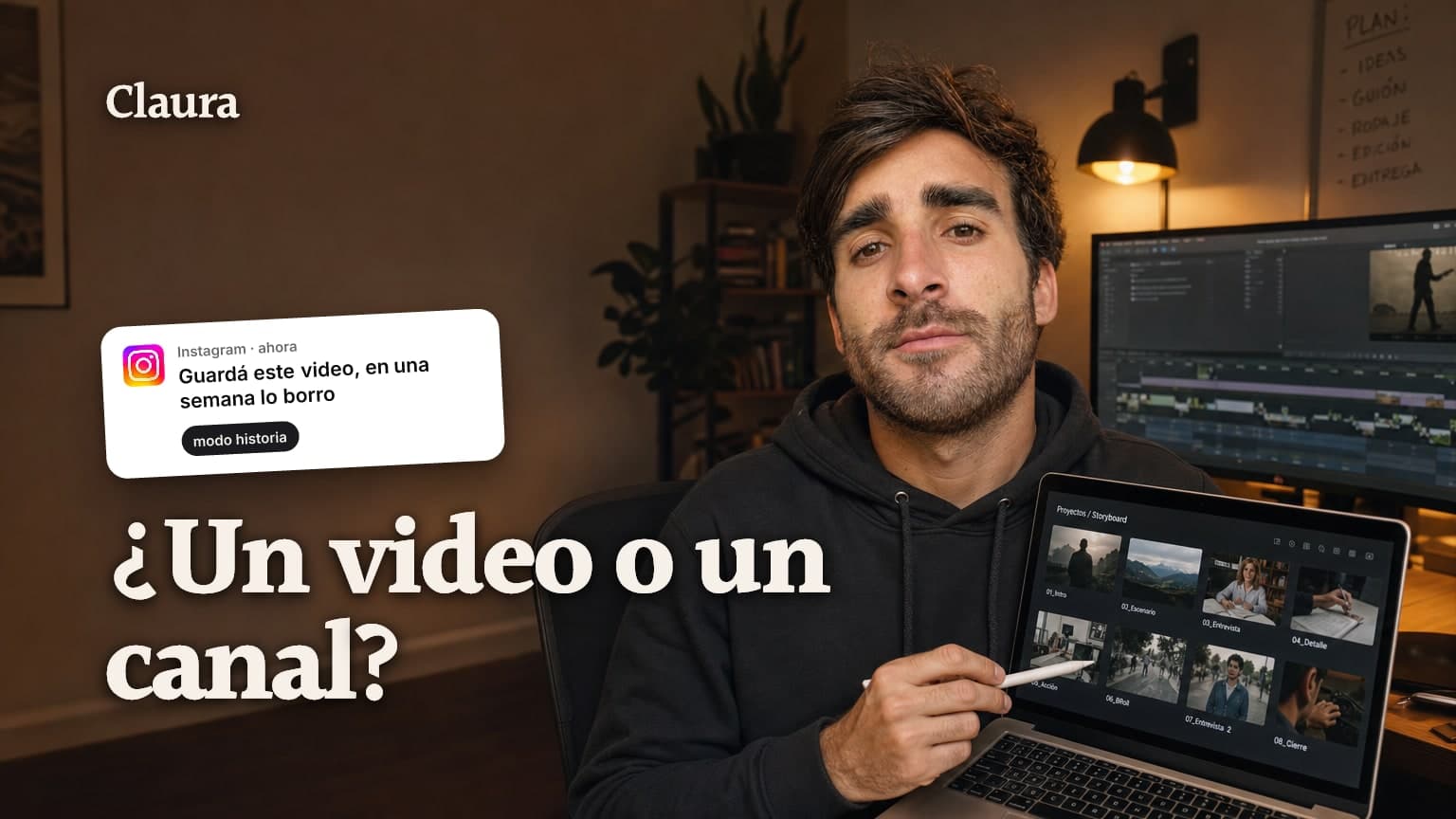 Crear videos largos con IA: armar un video entero desde una idea
