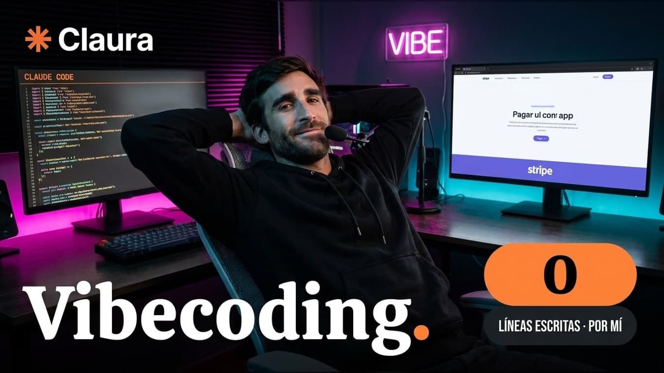 Guía: Crear una web app con IA sin saber programar (vibecoding)