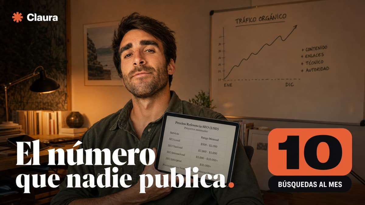 Cuánto cuesta el SEO de una web: rangos reales y qué los mueve