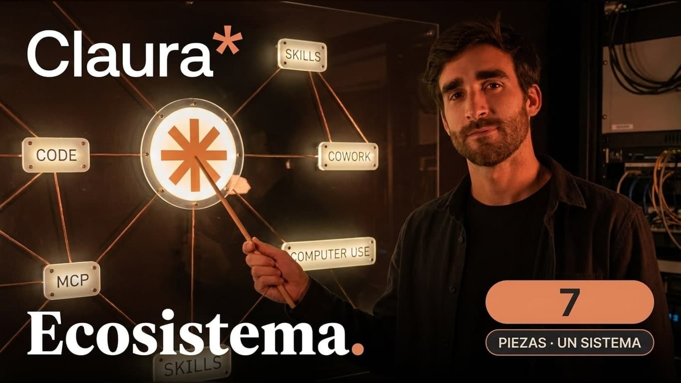 Guía: El ecosistema Claude completo, Code, MCP, Skills, Cowork y más
