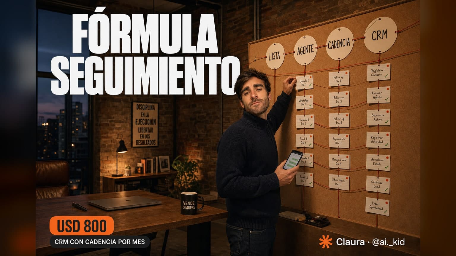 Fórmula de apps para automatizar el seguimiento, de punta a punta