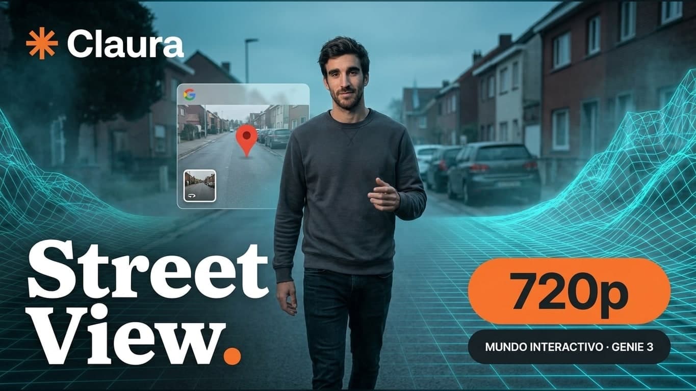 Genie 3 + Street View: el simulador del mundo real de Google