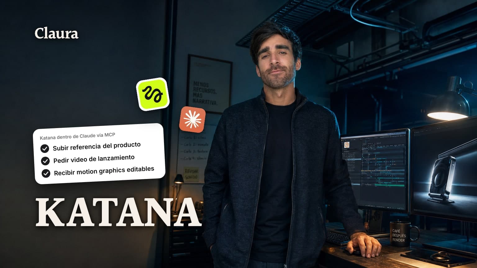 Higgsfield Katana: el editor de video que arma Claude por código