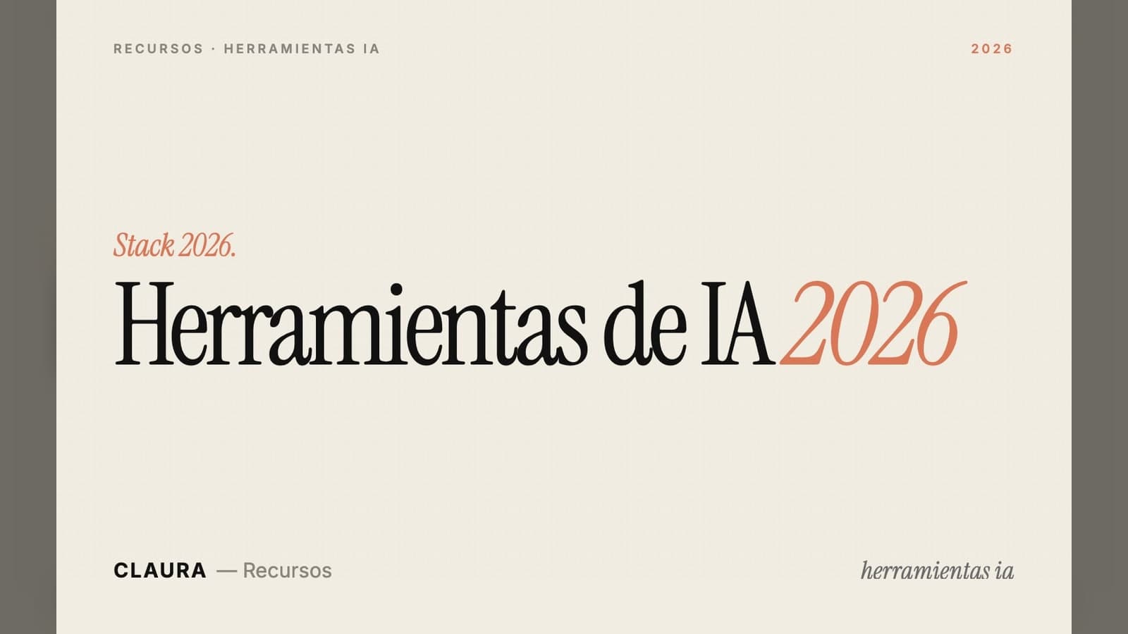 Las mejores herramientas de IA para tu negocio en 2026