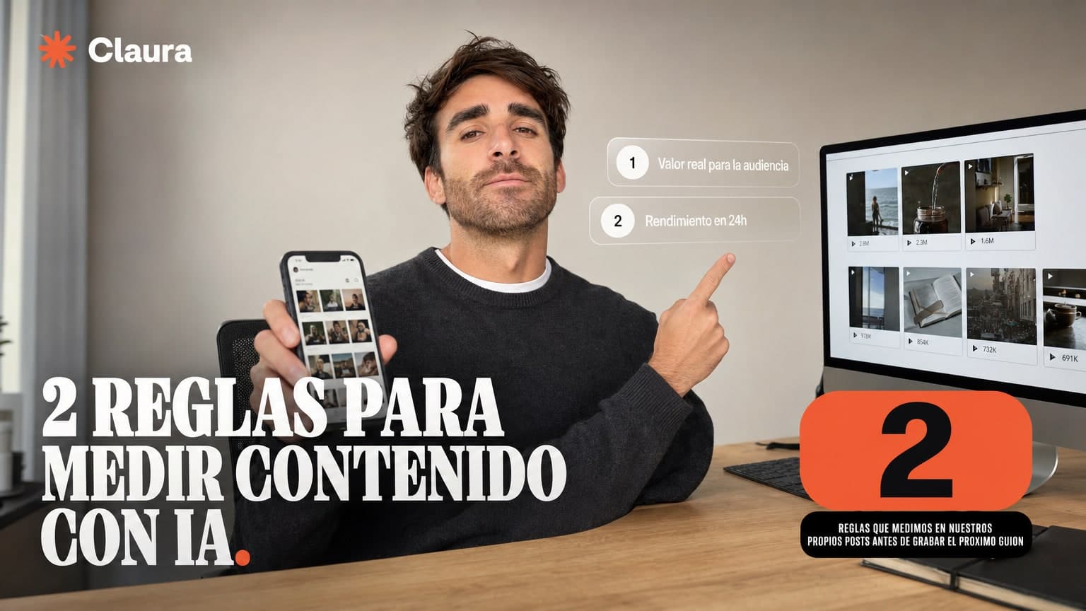 Reglas para medir qué contenido funciona con IA (no los likes)