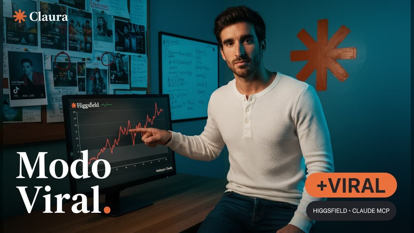 Cómo predecir si un video va a ser viral con Higgsfield + Claude MCP