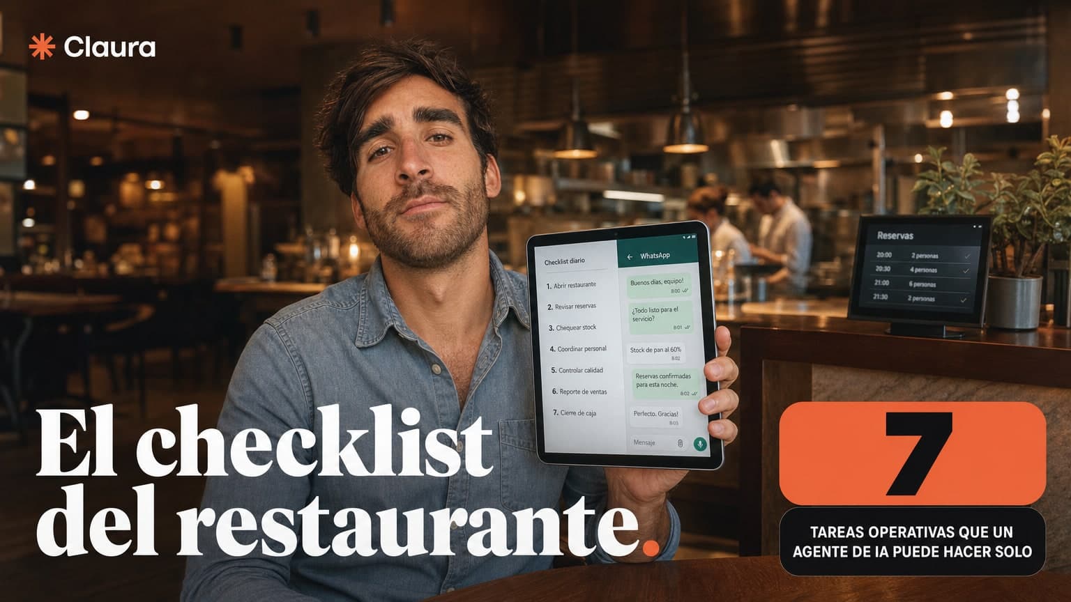 7 cosas para automatizar en tu restaurante con IA