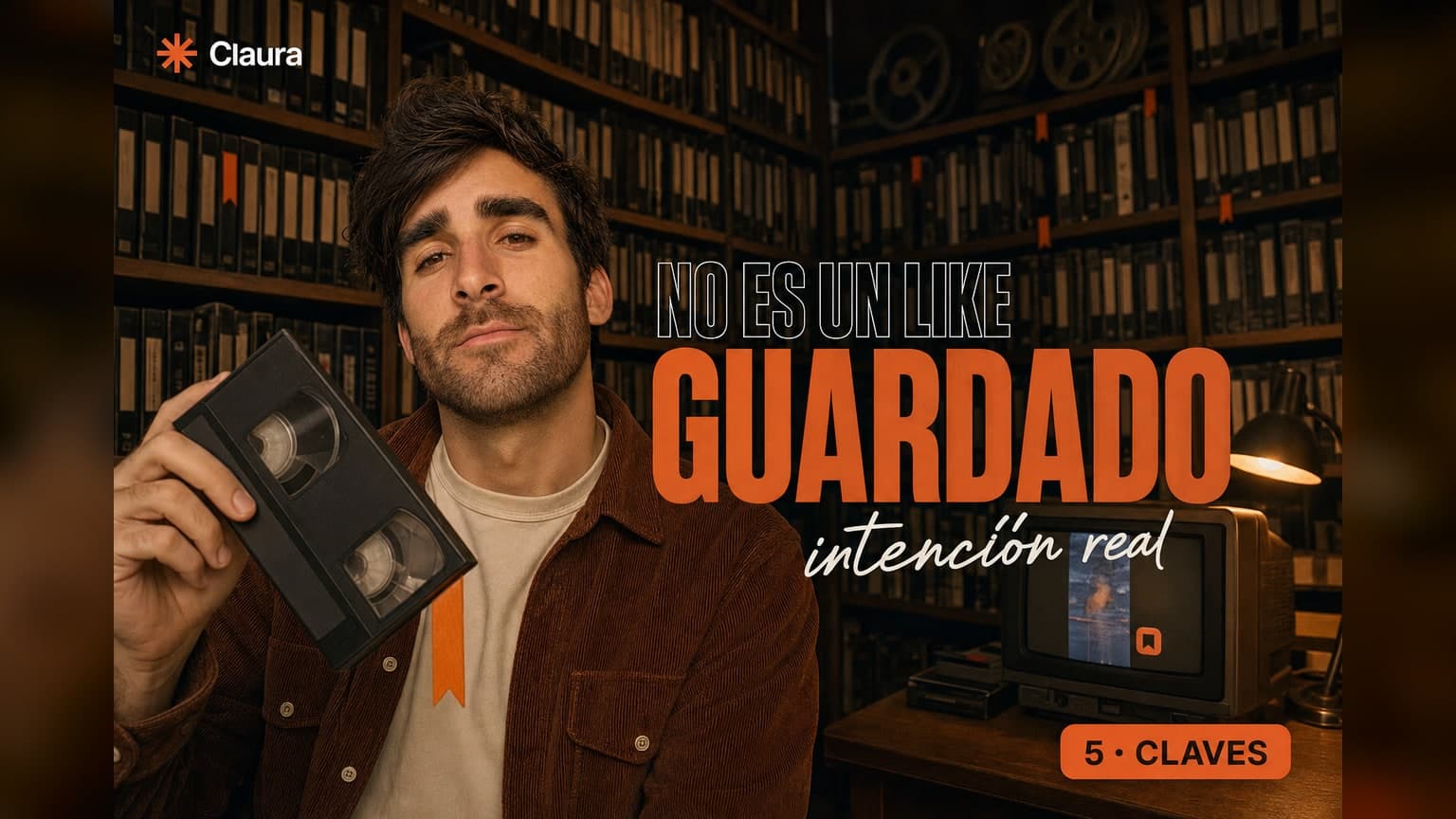 Qué hace que guardes un video en vez de solo mirarlo: 5 claves