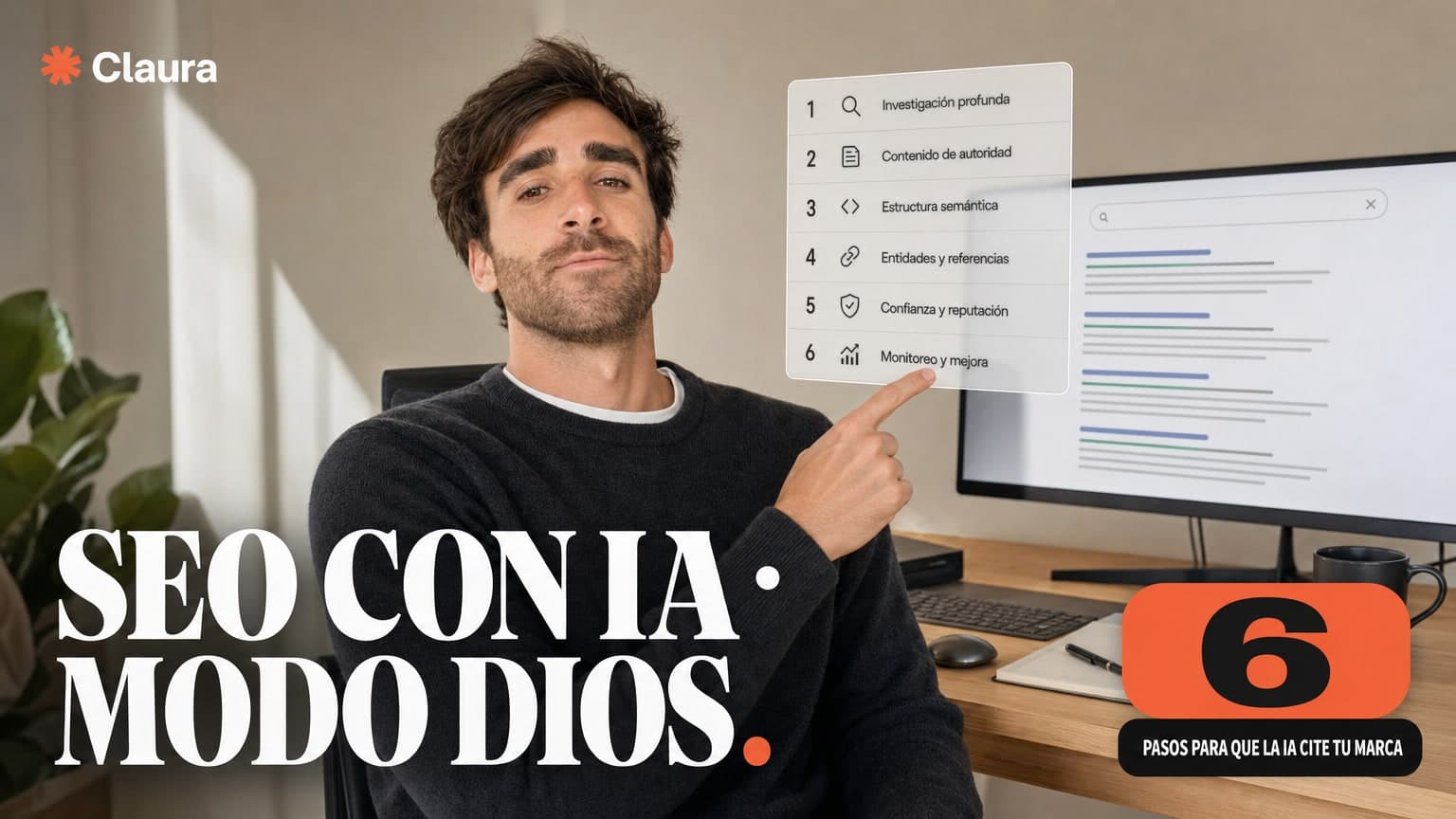 SEO con IA: la guía de 6 pasos para que te citen