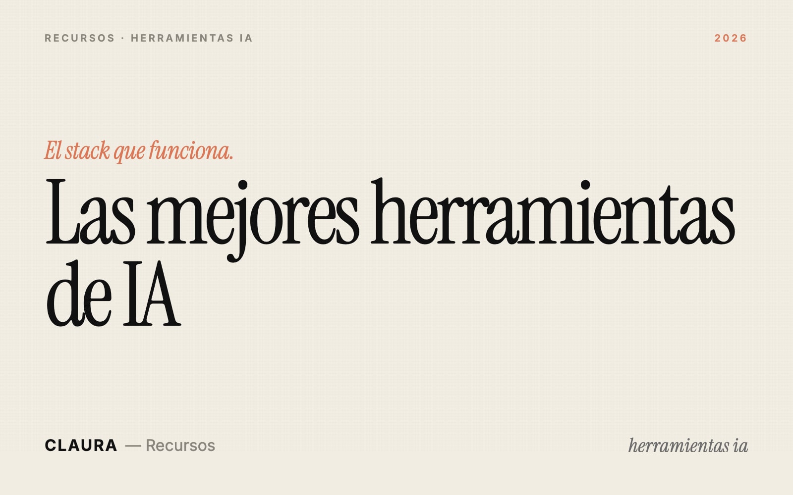 Las mejores herramientas de I.A. para tu negocio